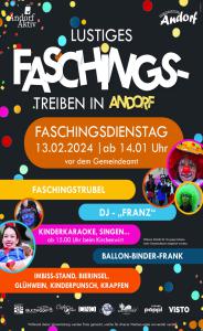 Faschingstreiben in Andorf